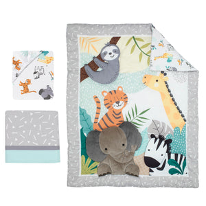 Mighty Jungle 3-Piece Bedding Set