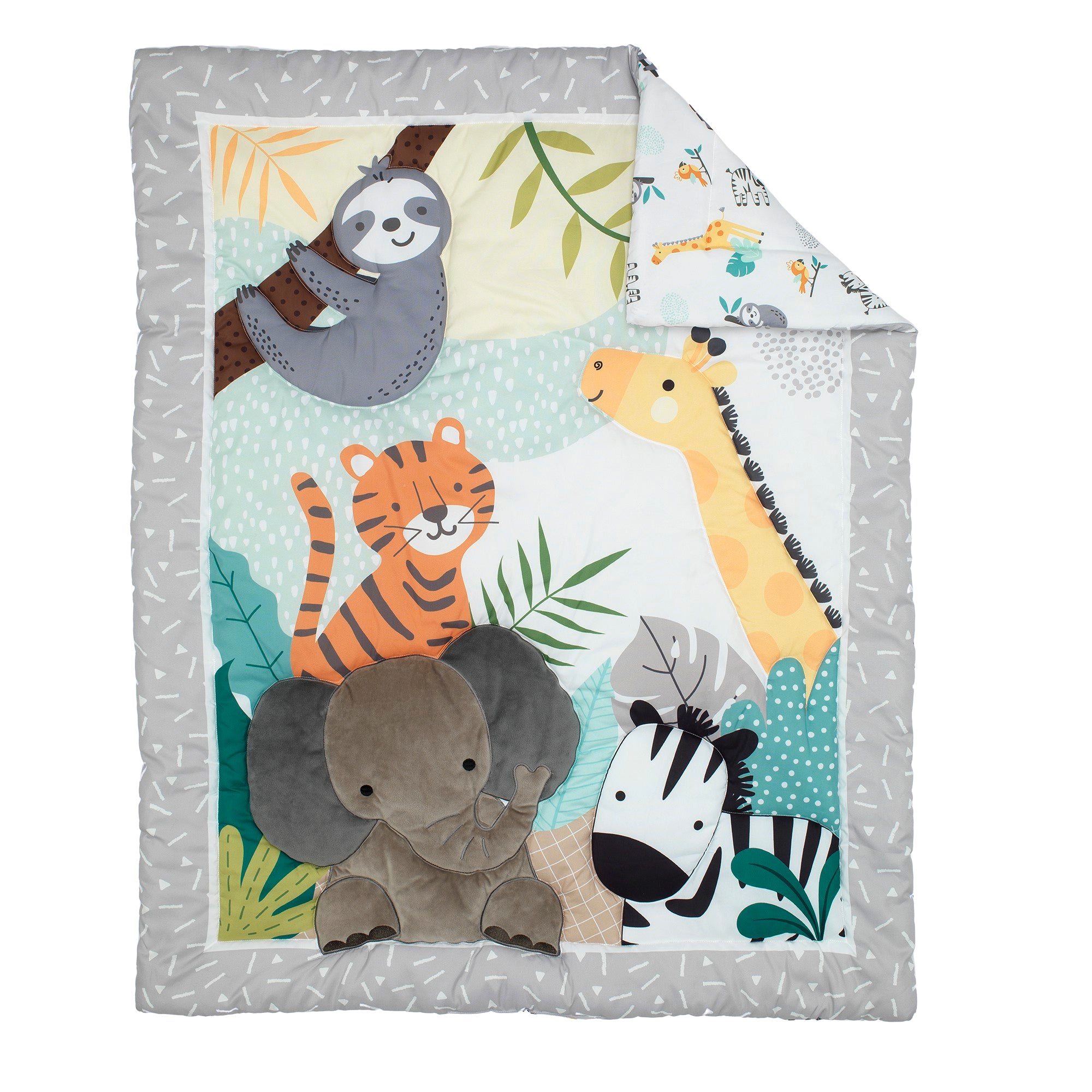 Mighty Jungle 3-Piece Bedding Set