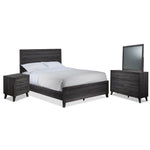 Miller 6-Piece Queen Panel Bedroom Package - Grey