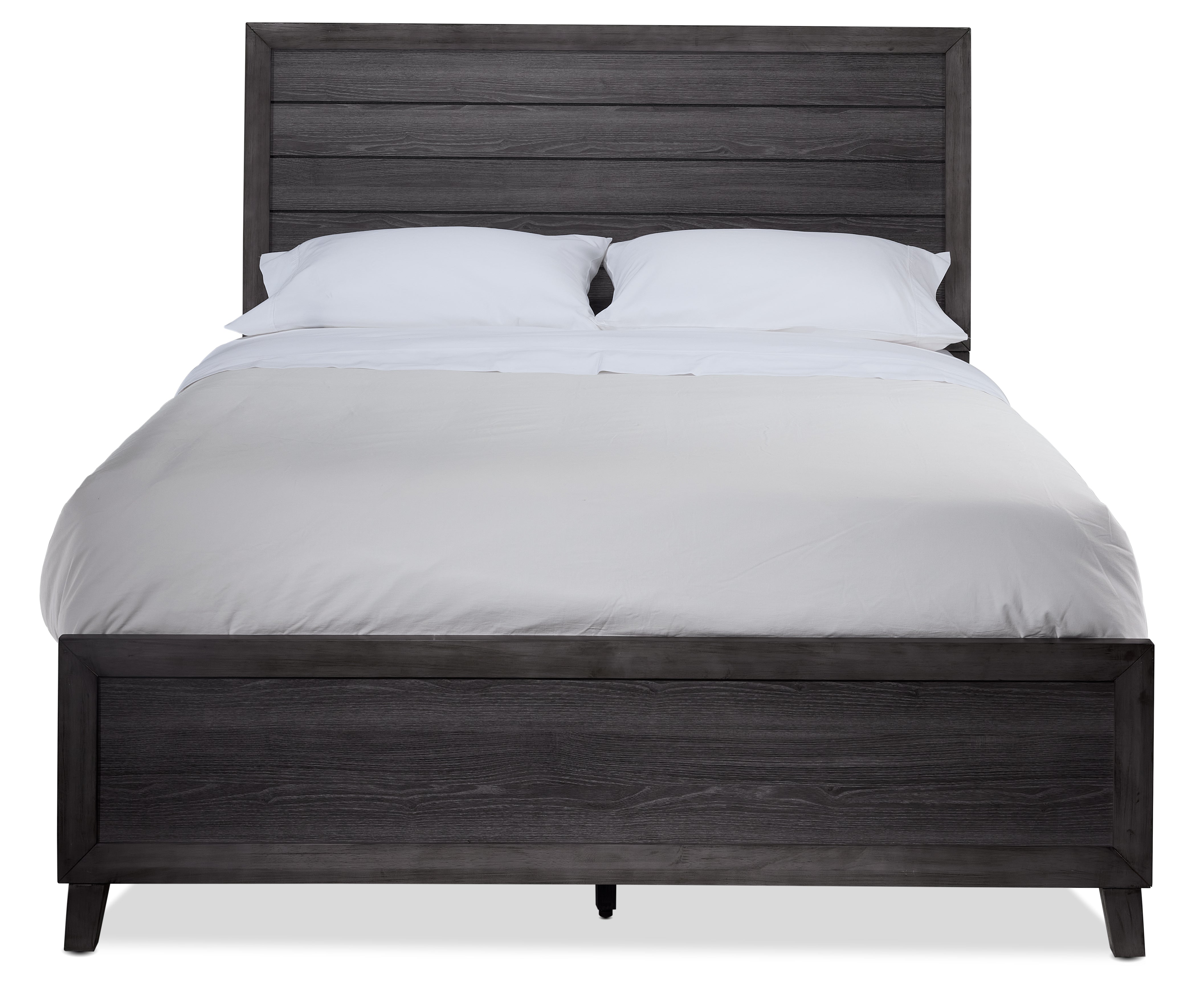 Miller 5-Piece King Panel Bedroom Package - Grey