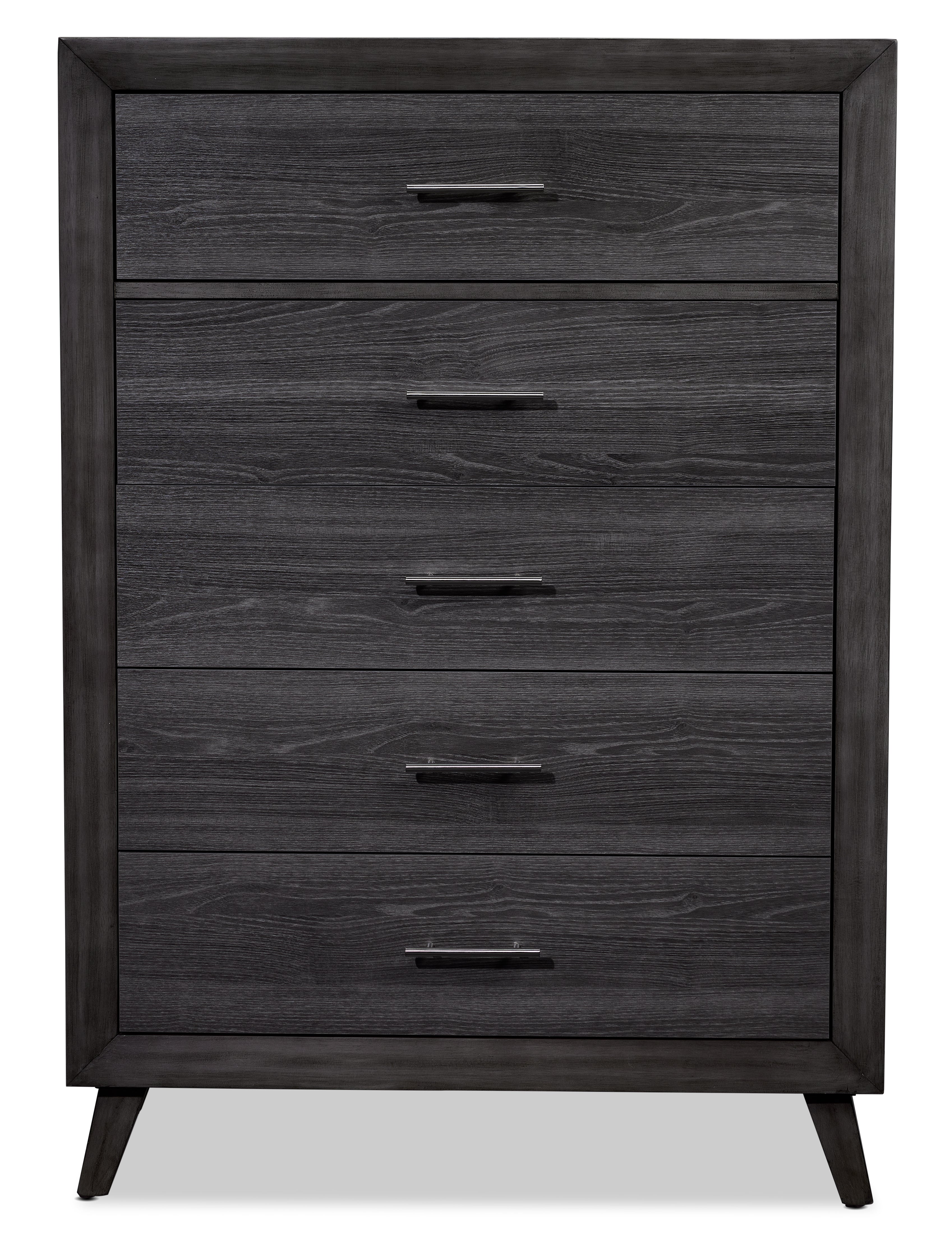Miller 5-Drawer Chest - Grey