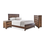 Nathan 5-Piece King Bedroom Package - Brown