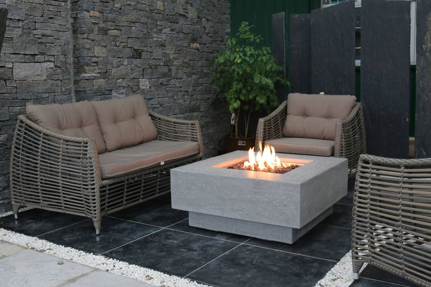 Elementi Manhattan Fire Table - Natural Gas