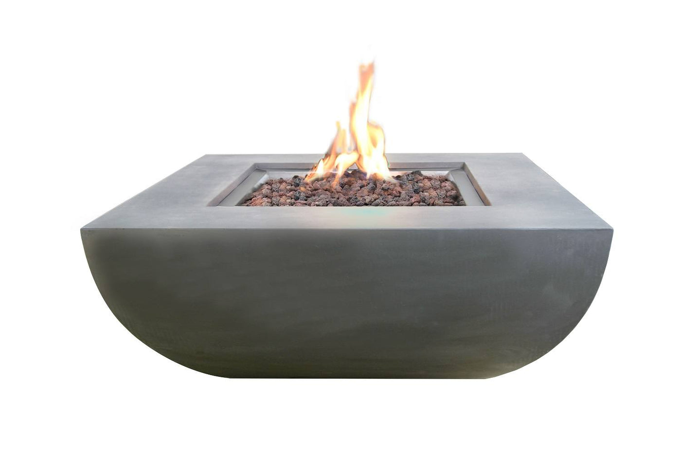 Bromo Concrete Lava Stone Fire Pit (Modeno) – Propane