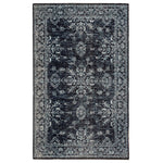 Mikras III Area Rug - 7'6" X 9'6" - Blue/Black