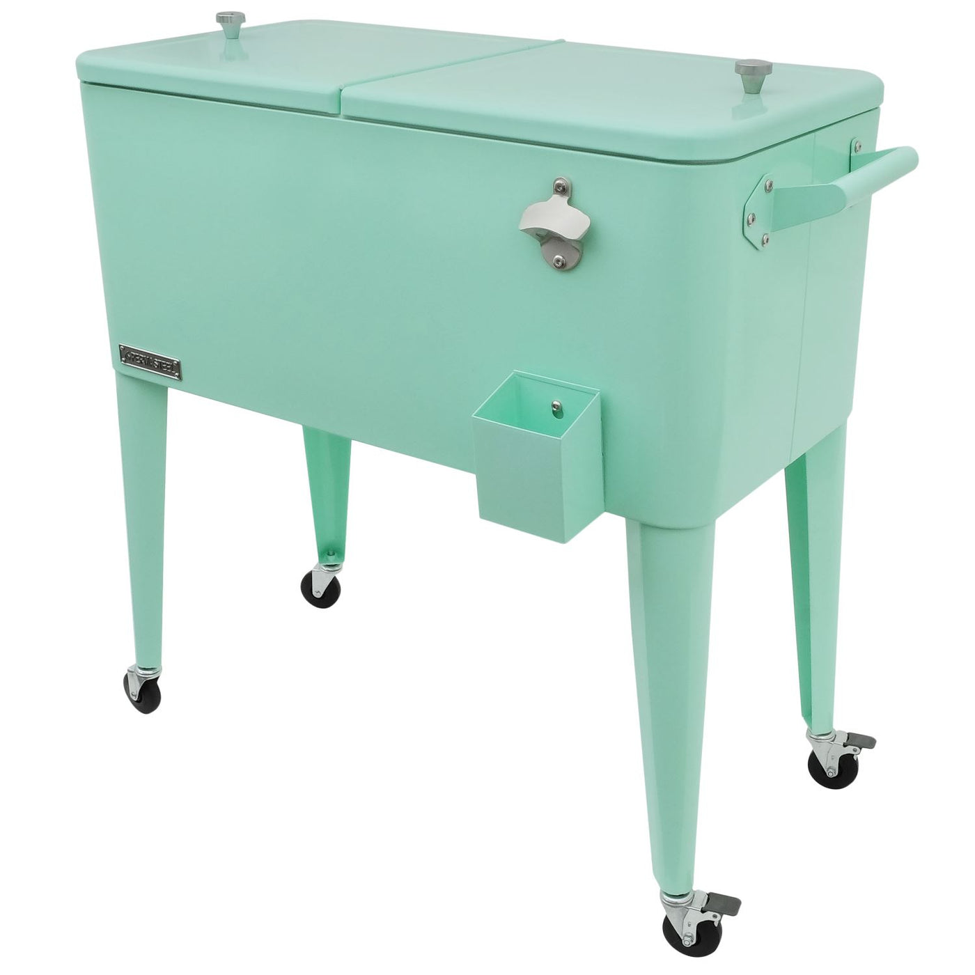 Permasteel 80QT Furniture Style Patio Cooler - Mint