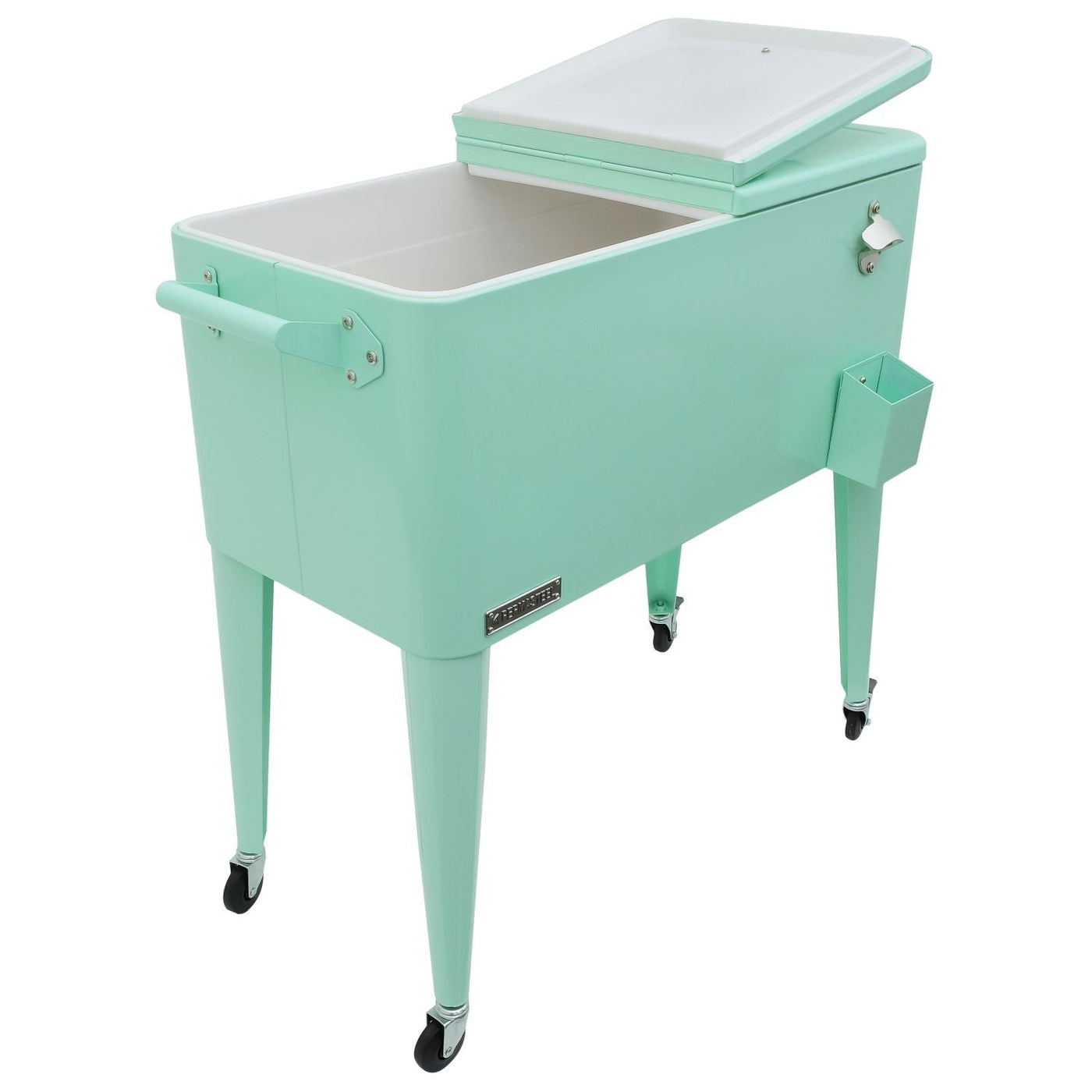 Permasteel 80QT Furniture Style Patio Cooler - Mint