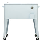 Permasteel 80QT Patio Cooler - White