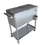 Permasteel 80QT Stainless Steel Patio Cooler