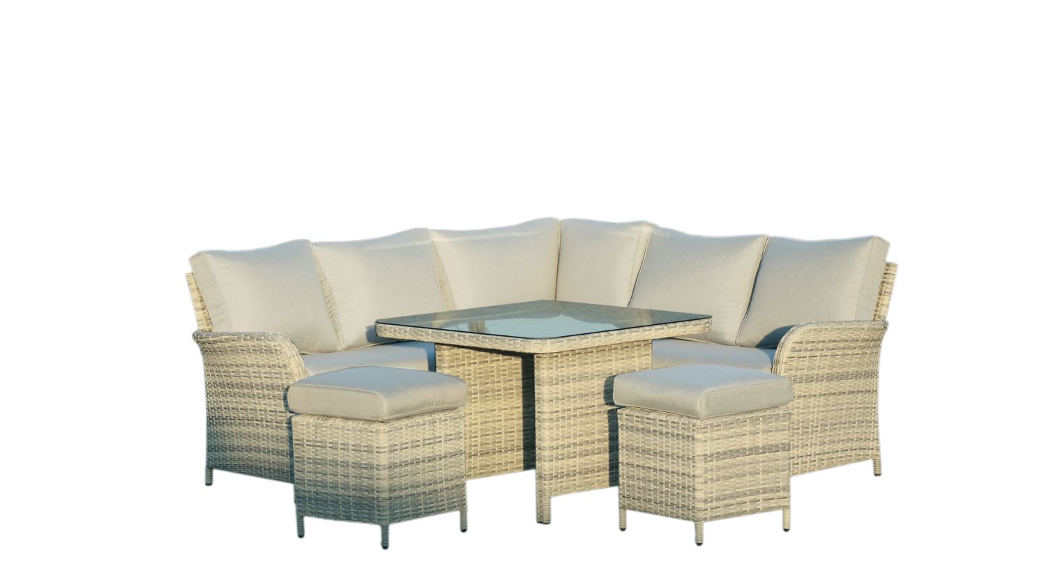 Baysville 6-Piece Outdoor Dining Package - Grey