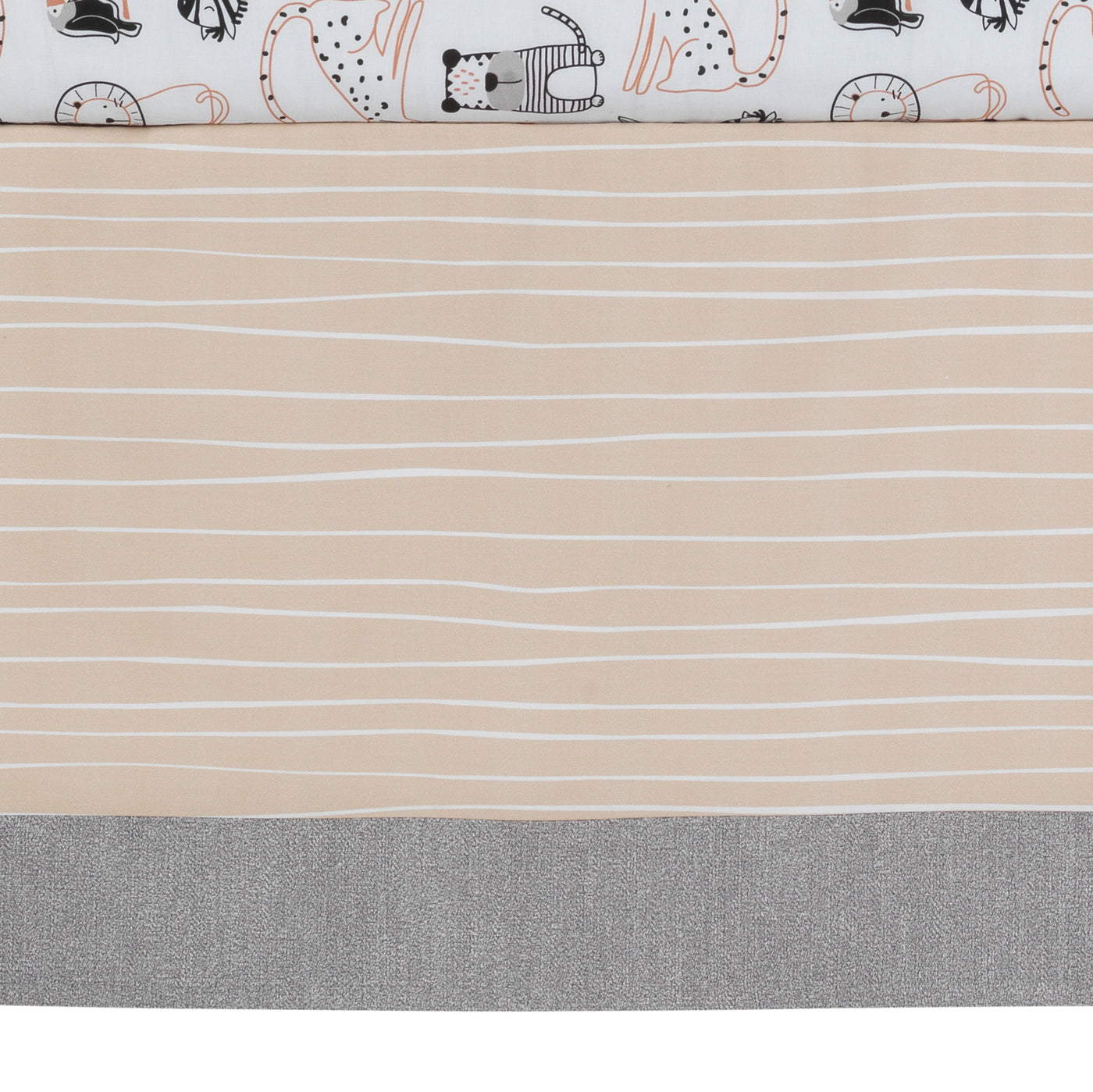 Patchwork Jungle 4-Piece Bedding Set