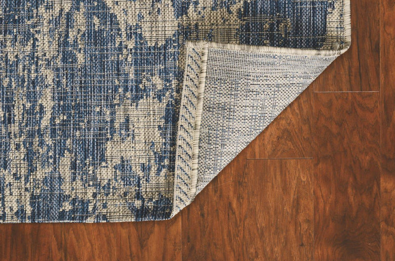 Parma VI 7'10" x 10'10" Grey/Denim Area Rug Leon's