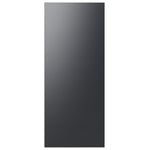 Samsung BESPOKE Matte Black Steel Custom Top Panel for 36" French-Door Refrigerator - RA-F18DU3MT/AA