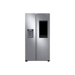 Samsung 36" 21.5 Cu. Ft. Stainless Steel Side-by-Side Refrigerator with Family Hub - RS22T5561SR/AC