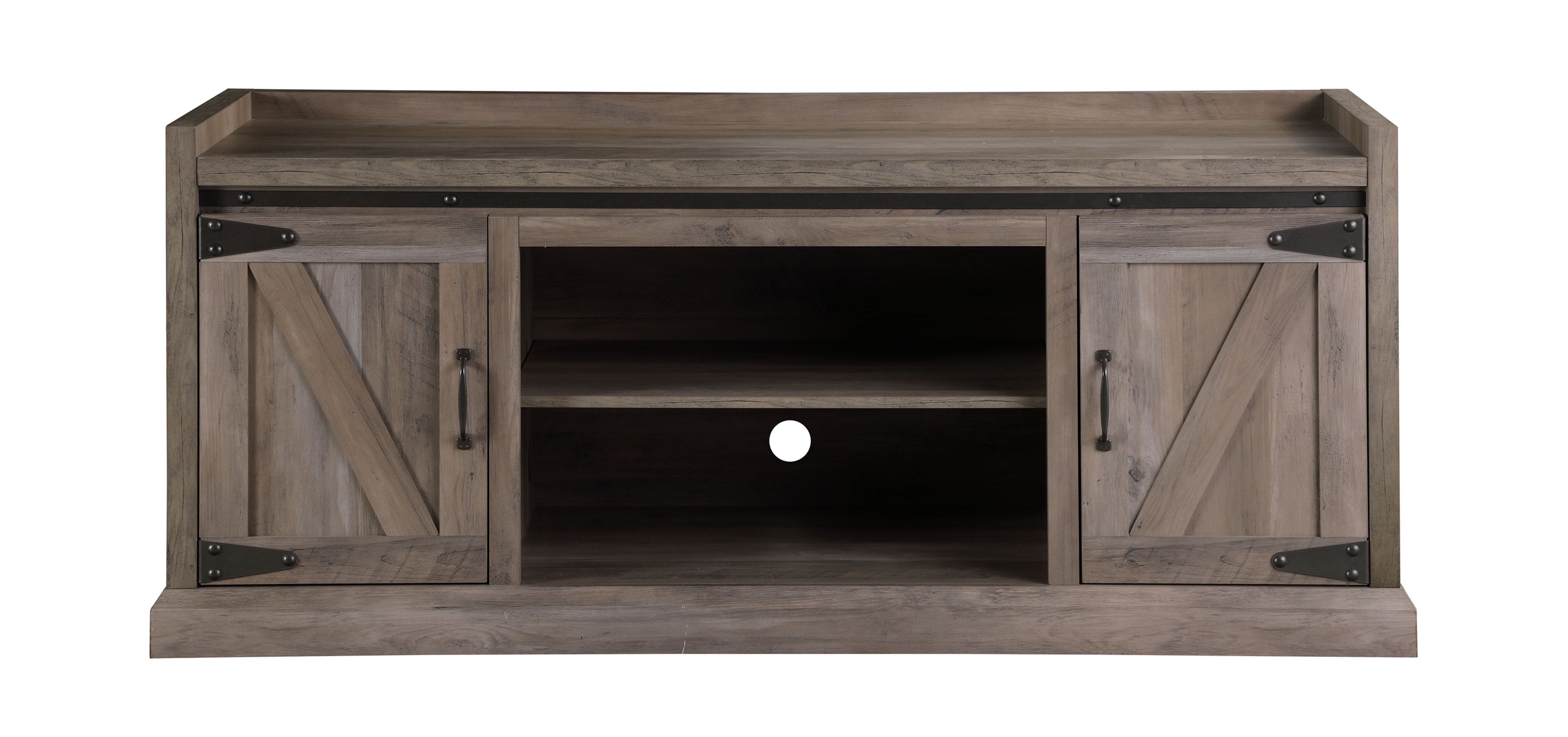 Roane 62" TV Stand - Light Washed Plank