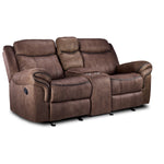 Roblin Reclining Loveseat - Light Brown