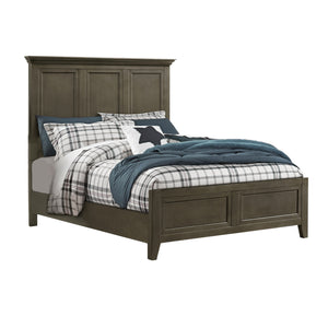San Mateo 3-Piece Full Panel Bed - Pewter