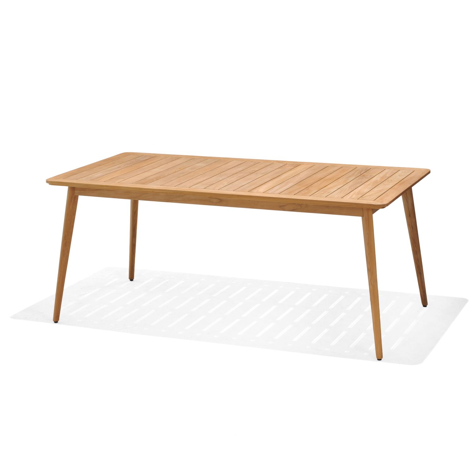 Bandrele Teak Outdoor 7-Piece Dining Package - Green/Natural
