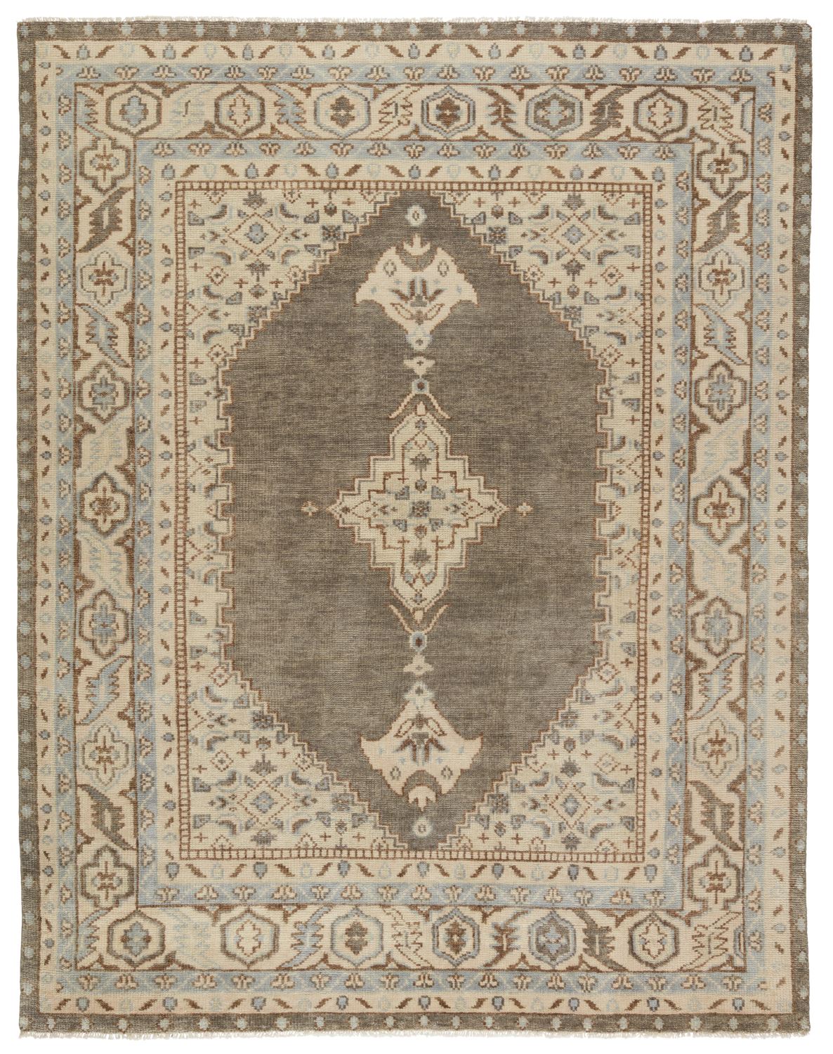Skalkota II Area Rug - 8'6" X 11'6" - Blue/Ivory