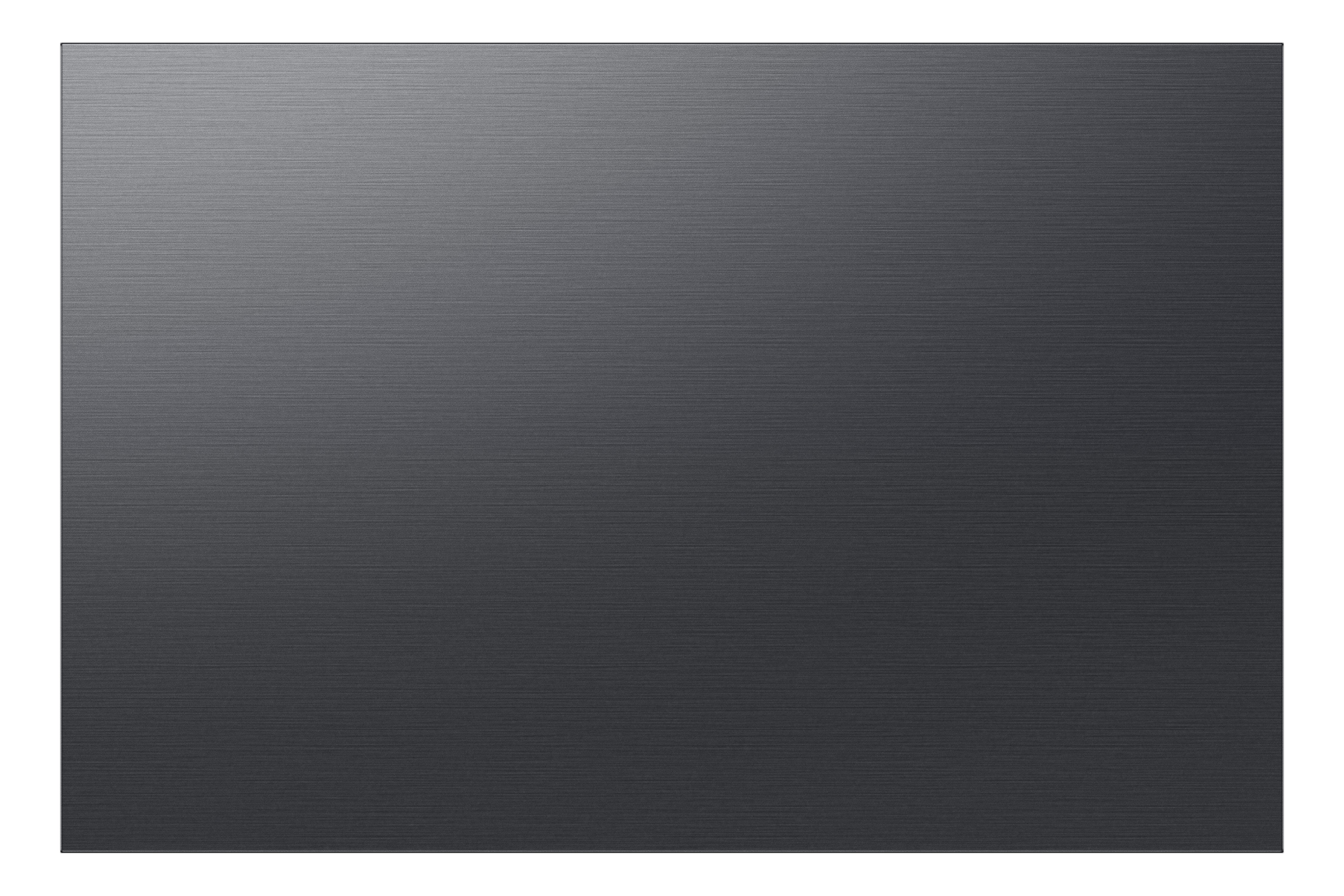 Samsung BESPOKE Matte Black Steel Custom Bottom Panel for 36" French-Door Refrigerator - RA-F36DB3MT/AA