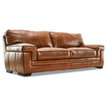 Stampede Leather Sofa - Chestnut