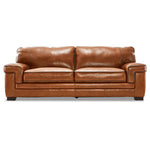 Stampede Leather Sofa - Chestnut