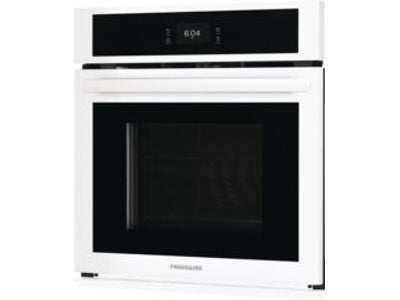 Frigidaire White 27" Single Electric Wall Oven with Fan Convection (3.8 Cu.Ft.) - FCWS2727AW