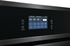 Frigidaire Gallery Smudge-Proof Black Stainless Steel 27" Double Wall Oven with Total Convection and Air Fry (7.6 Cu.Ft.) - GCWD2767AD