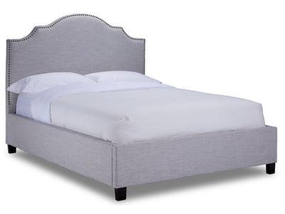 Alana 3-Piece Full Bed - Light Grey
