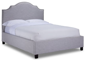 Alana 3-Piece King Bed - Light Grey