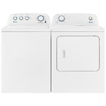 Amana White Top-Load Washer (4.4 cu. ft.) & Gas Dryer (6.5 cu. ft.) - NTW4519JW/NGD4655EW