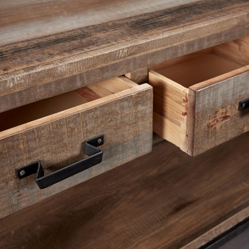 Baron Sofa Table - Barnwood