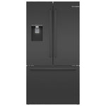 Bosch 36" 26 Cu. Ft. Black Stainless Steel French Door Refrigerator - B36FD50SNB