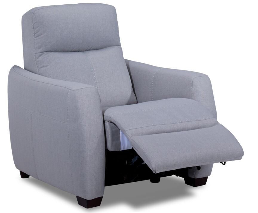 Broderick Power Reclining Chair - Grey