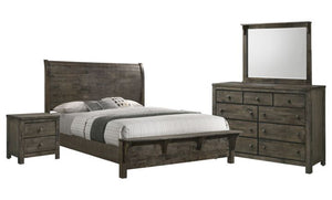 Cabin 6-Piece Queen Bedroom Package - Grey