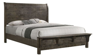 Cabin 3-Piece Queen Bed - Grey