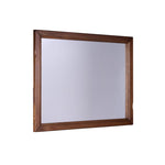 Camila Mirror - Rustic Brown