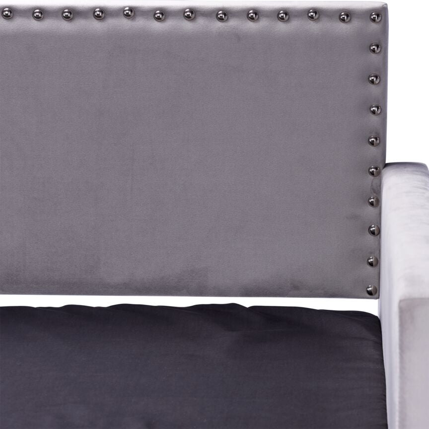 Carver Daybed with Trundle - Grey