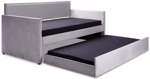 Carver Daybed with Trundle - Grey
