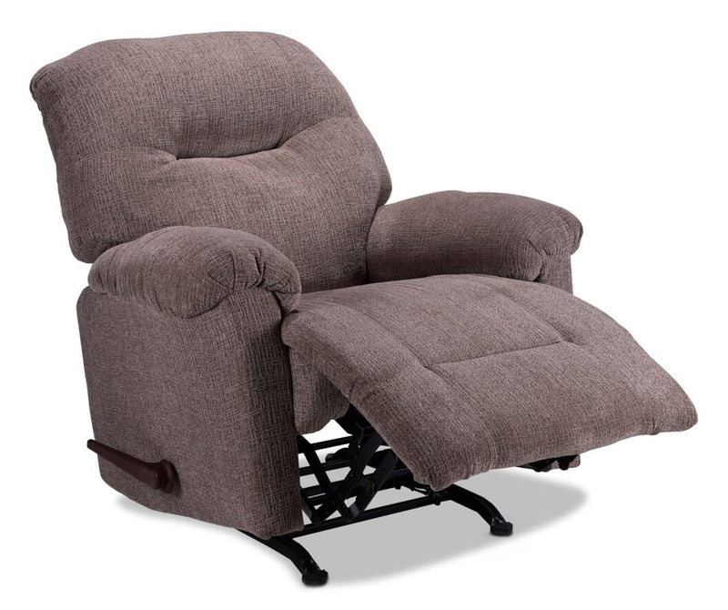 Celo Rocker Recliner Light Brown Leon s