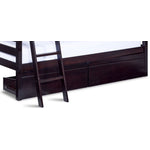 Charlie Bunk Bed Drawers - Dark Chocolate