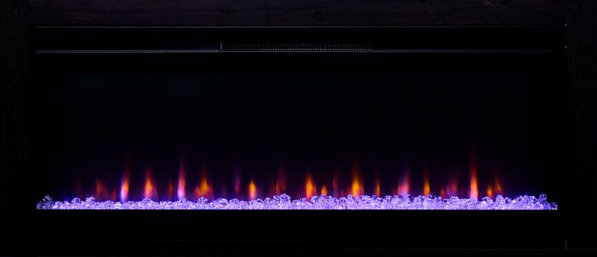 Cohen 78" Fireplace TV Stand - Grey