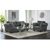 Collier Sofa and Chair Set - Dark Grey