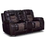 Commodore Reclining Loveseat- Brown