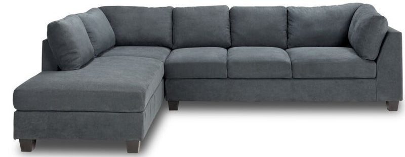 Cosmos grey 2 piece sectional sale