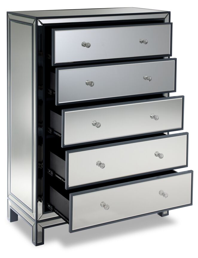 Mirrored dresser chest deals