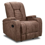 Dallas Reclining Sofa & Chair Set - Mocha