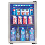 Danby Tempered Glass Stainless Trim Beverage Centre (2.6 cu. ft.) - DBC026A1BSSDB