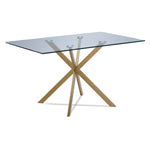 Darron Dining Table - Gold