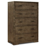 Dovetail 5 Drawer Chest - Graphite